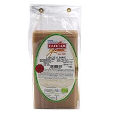 Lasagne 500gr organic semi-whole semolina Cappelli wheat pasta
