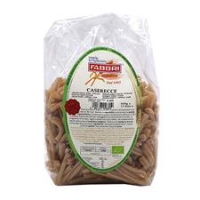 Caserecce 500gr organic semi-whole semolina Cappelli wheat pasta