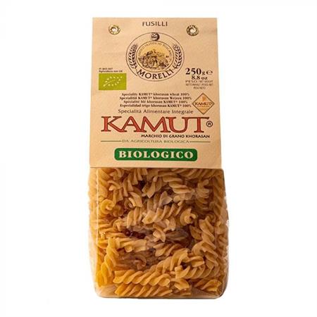 Organic whole grain kamut Khorasan fusilli 250gr