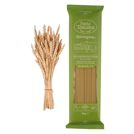 Spaghetti organic durum wheat semolina 500gr