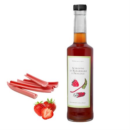 Rhubarb and Strawberry Syrup 0.5l