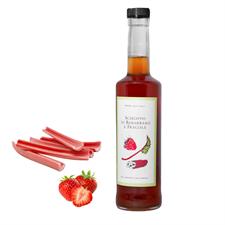 Sciroppo rabarbaro e fragola 0,5l