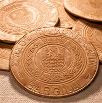 Packaging of 5 Montecatini Wafers