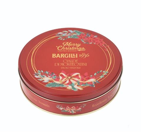 Confezione in metallo “Merry Christmas” da 5 Cialde