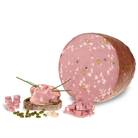 Mortadella con pistacchi 520gr circa