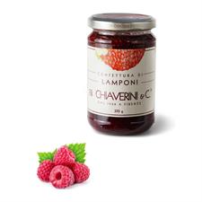 Raspberry jam glass jar 370gr