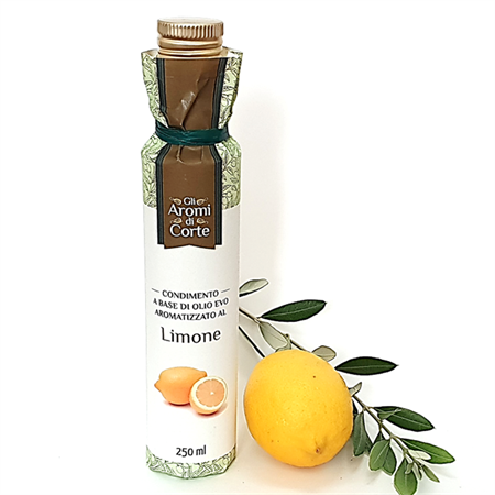 Lemon-flavoured EVO oil 250ml