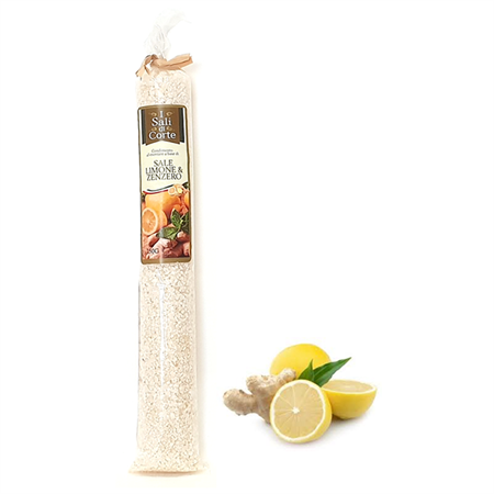 Lemon & ginger-flavoured salt 250gr
