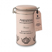 Chocolate and salt biscuits tin 200gr