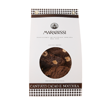 Chocolate and hazelnut cantucci 200gr