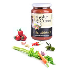 Organic tomato sauce Arrabbiata 340gr