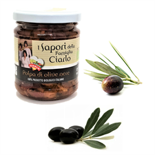Polpa di olive nere bio 180gr
