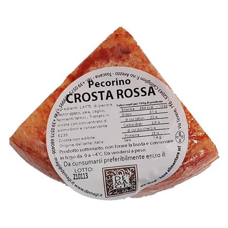 Pecorino Crosta Rossa stagionato 270gr circa s/v