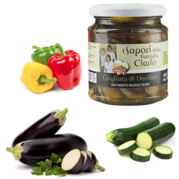 Grigliata di verdura bio 280gr